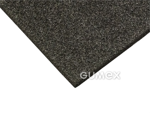 304/B/OPC mit offene Zellen, 36mm, 1000x2000mm, Dichte 65kg/m3, EPDM, -40°C/+100°C, schwarz, 